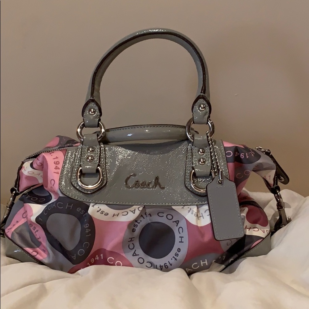 Authentic Coach Ashley Satchel